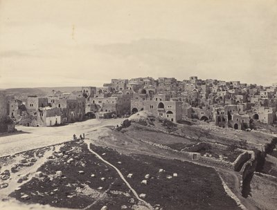 Belén, desde el Convento Latino de Francis Frith